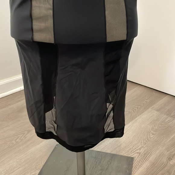 Fashion Nova Gabriel Mesh Mini Dress Large - Picture 3 of 6